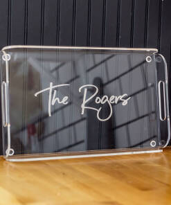 Personalized Acrylic Tray