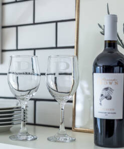 Custom Stemmed Wine Glasses
