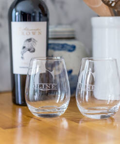 Custom Stemless Wine Glasses - Set of 4