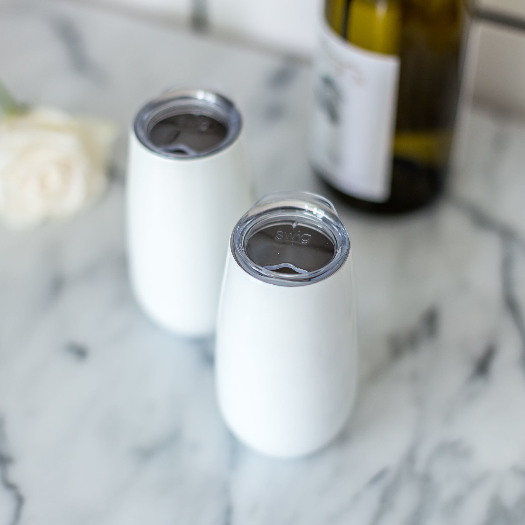 Stemless Champagne Flutes - Set of 2