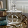European Mouth Blown Whiskey Decanter