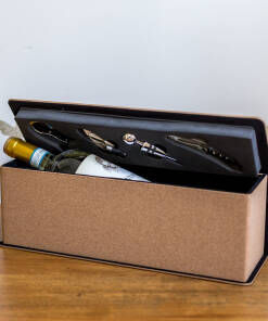 Cork Box with Wine Tools