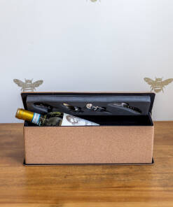 Cork Box with Wine Tools