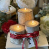 Birch Candle Holders - Set of 3
