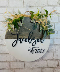 Personalized Door Sign