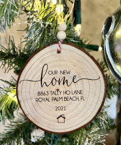 Our First Home Ornament ~ Our New Home Ornament ~ Personalized Ornament