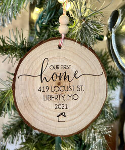 Our First Home Ornament ~ Our New Home Ornament ~ Personalized Ornament
