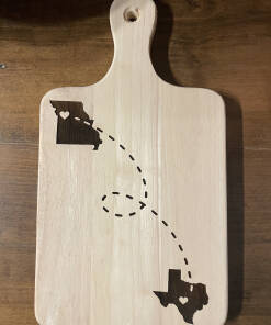 State - To - State Cutting Board