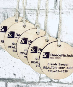 Round Gift Tags - Set of 10