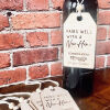 Wood Realtor Gift Tags - set of 5