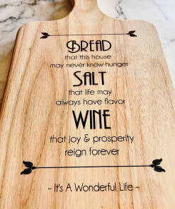 It's a Wonderful Life Bread Board