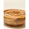 Olive Wood Nesting Bowls - 6 Piece Set