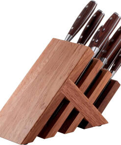 Avanta 10 Piece Pakkawood Knife Block Set