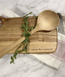 Savor the Moment Acacia Wood Gift Set