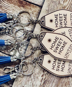Home Sweet Home Keychain - Set of 5